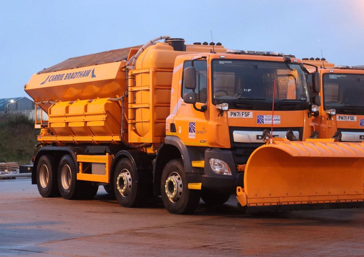 The peculiar names given to the UK’s ice gritters including Gritly Come Dancing