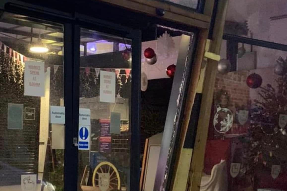Hunt for driver who smashed into Preston Market and fled scene