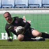 Barry Roche is ready for an 11th season at Morecambe after his man-of-the-match display at Coventry City kept them in the Football League    Picture: B&O Press Photo