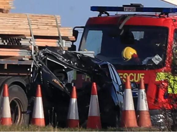 M58 casualties confirmed and traffic diverted to M6 as full