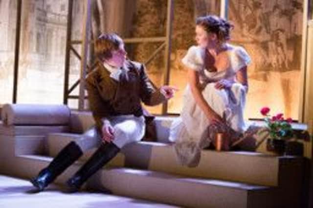Pete Ashmore and Ffion Jolly in Mansfield Park