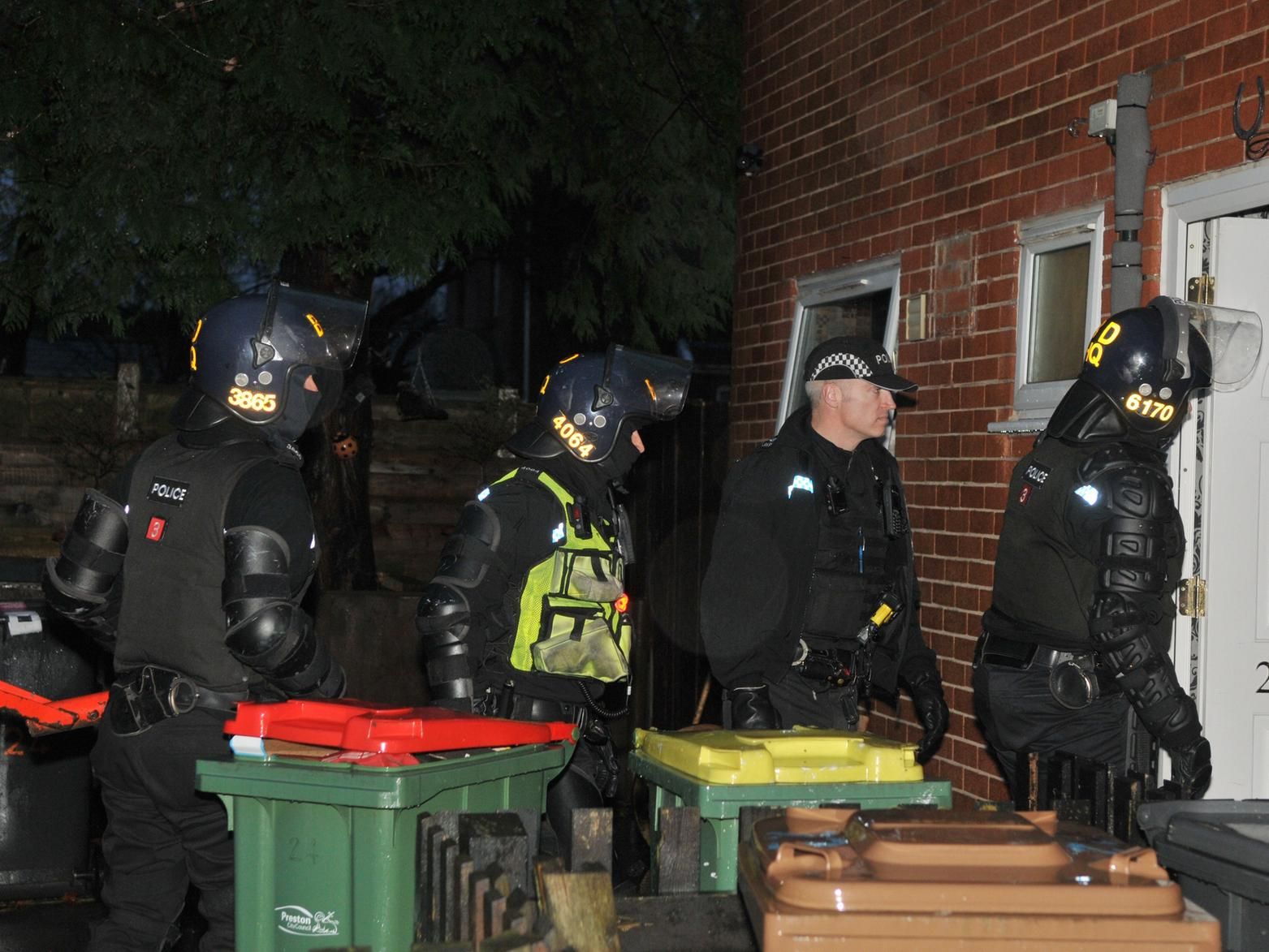 Early Wake-up Call For Preston Drug Gangs As Operation Lion Continues