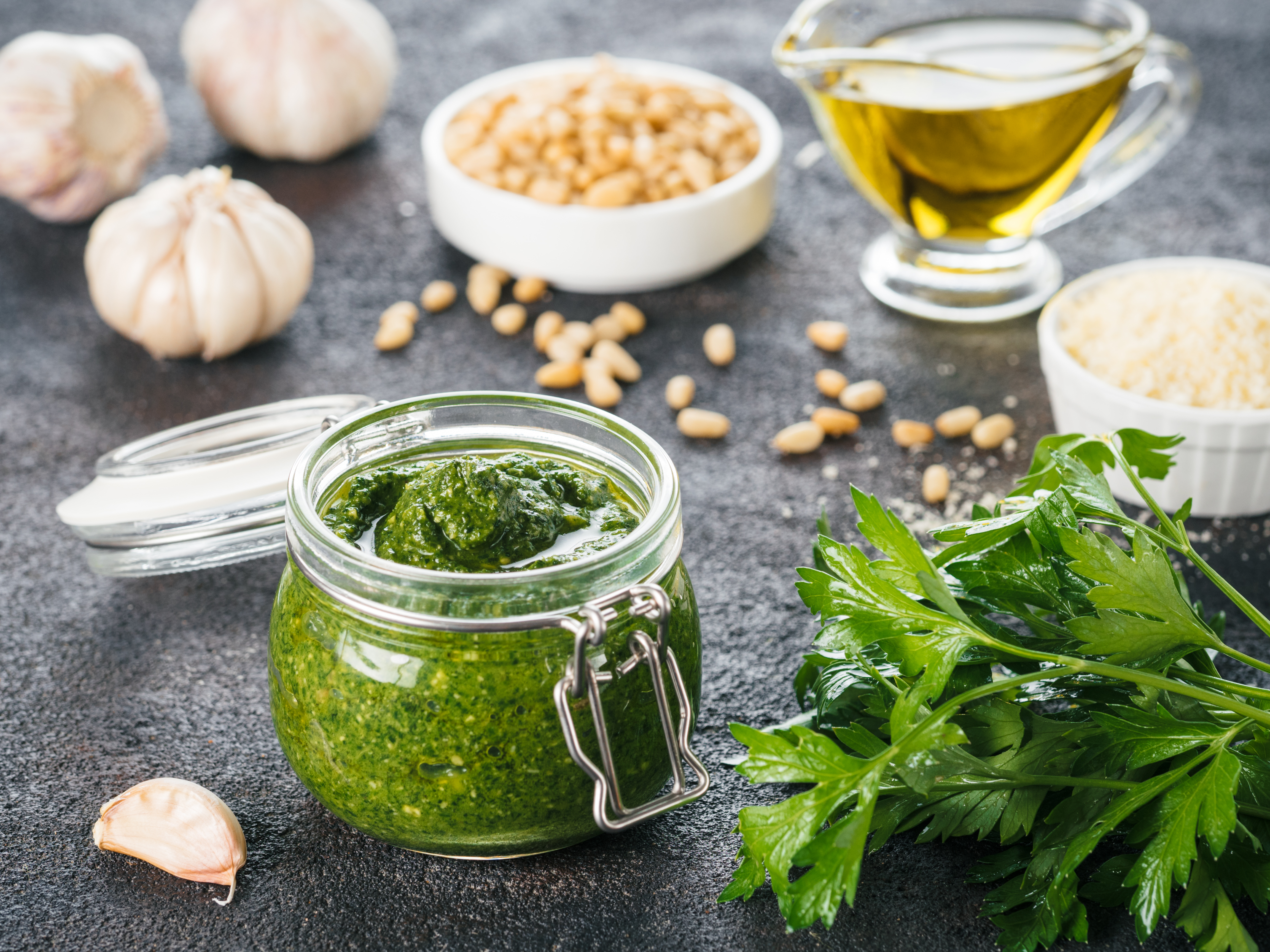 All major supermarkets are taking jars of pesto off shelves due to